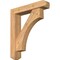 Ekena Millwork Westlake Craftsman Smooth Bracket w/ Offset Brace, Western Red Cedar, 5 1/2"W x 26"D x 30"H BKT0604X26X30WTL04SWR - alternate 1